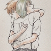 抱き合うゴロトシ コピック