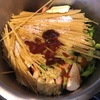 麺を別茹でしないで作るスパゲティも十分美味しい