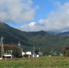 常念岳、蝶ヶ岳、大滝山に初冠雪