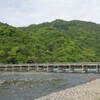 嵐山と渡月橋
