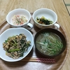 素朴な家庭料理１週間の記録