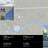台風一過、新宿から府中まで25kmLSD。国道20号をひたすら西へ西へ。