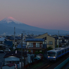 早朝の伊豆箱根鉄道