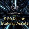 Moonstakeのステーキング総額が53億円を突破―本格的なサービス開始から2ヶ月で達成