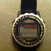 Vintage Mens Black Pulsar Digital Alarm Chronograph Timer...Factory Error, EXC! 商談中