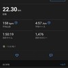 2月17日二部練習で30.3km。17日間で463.3km。