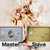 アメックス個人カード(Master)とビジネスカード(Slave)関係性の構築でポイント統合独り占め