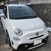 代車はABARTH 595 TURISMO