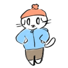 一万円貸してと頼んでくる猫のイラスト 猫の無料イラスト スコちゃん 一万円貸してと頼んでくる猫のイラスト 猫の無料イラスト スコちゃん