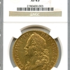 イギリス1746年ジョージ2世5ギニーNGC XF45