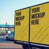 屋外広告のモックアップPSD素材「18 Free Outdoor Advertisment Branding Mockup PSD Files」