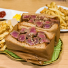 初ステーキサンドは札幌で（Grill&Hamburger Monster）