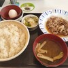すき家の牛皿定食が美味しかった