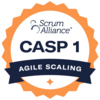 アジャイルスケーリングのための CASP 1 っていう資格を取ったよ