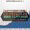 (2021年10月31日9時時点)開始からの総資産は+1,477,932円(+105.567%)でした【暗号資産】トレードメモ　BTC，ETH，MONA，XRP【仮想通貨】