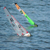 ２月、彩湖のミニ艇レース
