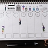 【BUJO】暑いのに雨とか：2024年21Wデコ◆05/20～05/26