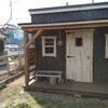 手作り小屋見学～♪と雑木林アクション(*^^*)