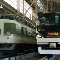 令和元年長野総合車両センターイベント「JR長野鉄道フェスタ」参戦記。189系N102編成最後の晴れ舞台とE257系０番台、スキルアップセンター205系、保存(？)車の253系とED60。元209系、115系等。