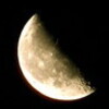 昨夜、「文月二十二日」・「下弦」の月を観望しました。