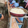 スカウト活動支援 流しそうめん