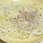 大盛りカルボナーラスパゲティ