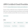 AWS Certified Cloud Practitioner (CLF-C02) 認定試験 合格