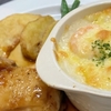 若鶏のソテー 生姜風味&海老マカロニグラタン