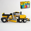 レゴ：モーターグレーダーの作り方 LEGOクラシック11036だけで作ったよ (オリジナル説明書) はたらく車、工事車両