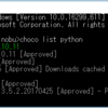 Windows 10 Home でPython 3系を導入し、機械学習に必要なパッケージをインストール