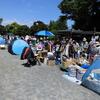 １１月４日　厚木市の中央公園でフリーマーケットがあります。