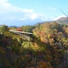 紅葉が素晴らしい鳴子峡と鳴子温泉を楽しむ鉄道旅