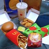 届いた株主優待で知らされる・・・夕食にマクドナルド