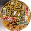  日清 どん兵衛 金ごま担々そば＋S&B おいしいカレー(辛口)再 １０８ー６＋１０２−６円(イオン)