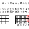 部屋割論法の理解・四隅同色問題（１）