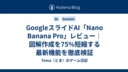 GoogleスライドAI「Nano Banana Pro」レビュー｜図解作成を75%短縮する最新機能を徹底検証