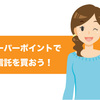 現金ゼロ。楽天スーパーポイントだけで投資信託をスタートしました！楽天証券はポイントで投資信託が買えます！