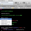 Xcode4.3.1でPHPを書こうと思ったので、変換候補が出るようにした