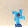 レゴブロックで扇風機を作ってみた。