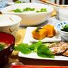 ♪豆腐と豚ミンチのレンジ蒸し＆さんまの竜田揚げ♪