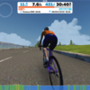 週末のアクティヴィティはZwift1本のみ 1週間合計62.3km2時間半。