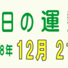 2018年 12月 21日 今日のうんせい