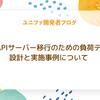 既存APIサーバー移行のための負荷テスト設計と実施事例について