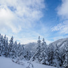 雪山シーズン最初は北八ヶ岳ロープウェイからの新雪ハイキングでカメラや靴のお試し