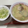 スガキヤのラーメンにトッピングの「ネギ10倍」を追加しました！