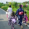 雷雨の夏祭り