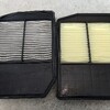 エアフィルター交換が5分でできた。ステップワゴンRP3 SPADA　H27～