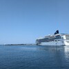 ノルウェージャンジュエルを見に青い海公園まで行ってみた。（青森市安方２丁目）