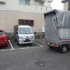 会社の駐車場に戻ったら、今日つかっていた