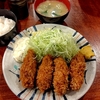 かつ進（千代田区外神田）のカキフライ定食